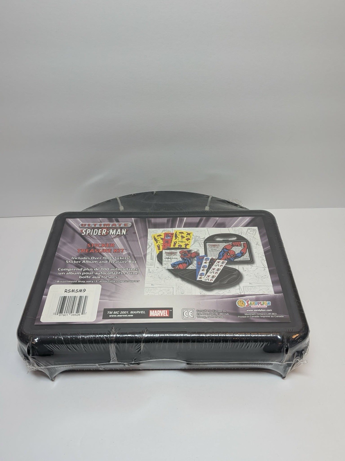 Ultimate Spider-Man Sticker Treasure Kit 2001 Vintage Stickers Pack Rare SEALED