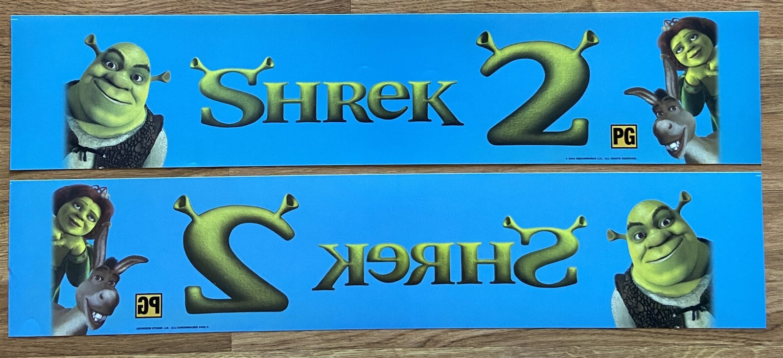 📽 Shrek 2 (2004) – Double-Sided – Movie Theater Mylar / Poster 5×25