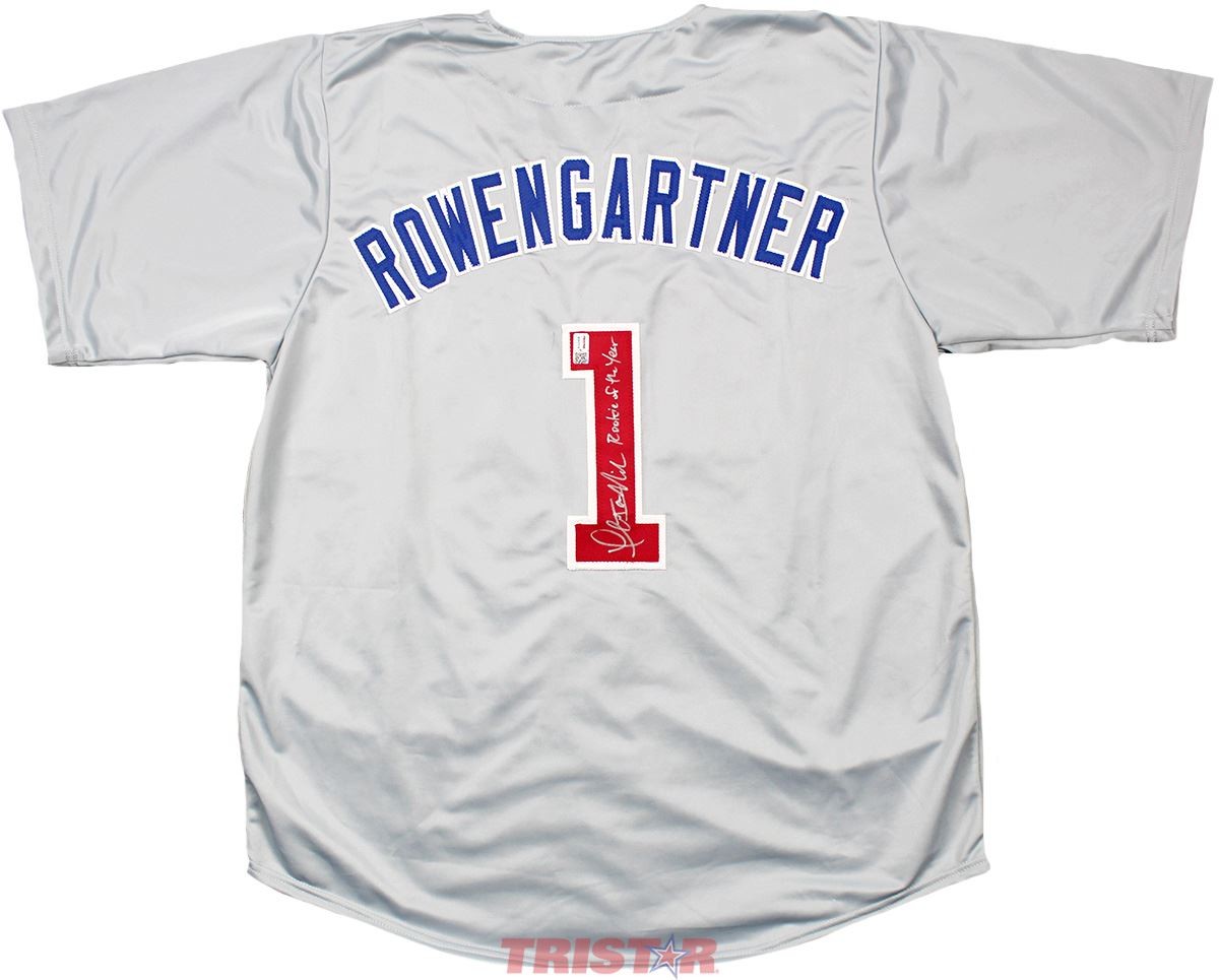 Thomas Ian Nicholas Autographed Rowengartner Jersey Rookie of the Year TRISTAR