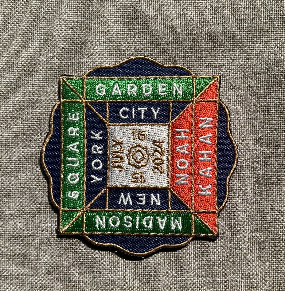 Noah Kahan New York City Tour Patch Madison Square Garden Concert Patch 2024