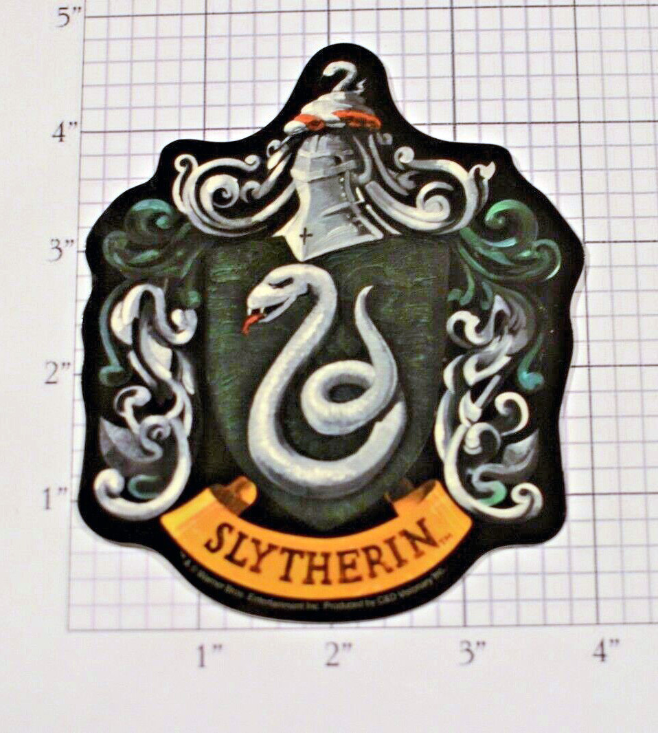 Harry Potter – Licensed Glossy Stickers Collectible – Slytherin Cut out – New