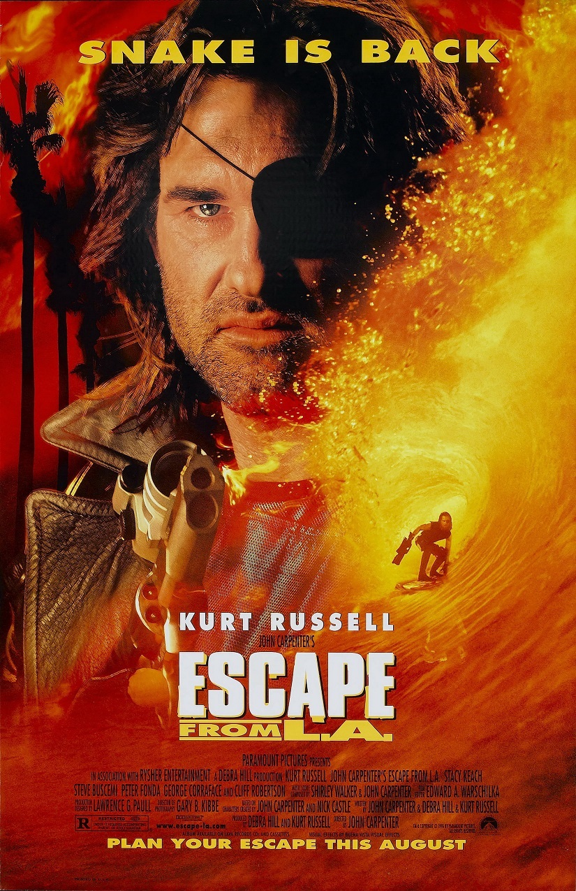 John Carpenter’s Escape From L.A. movie poster (b) 11″ x 17″ Kurt Russell poster