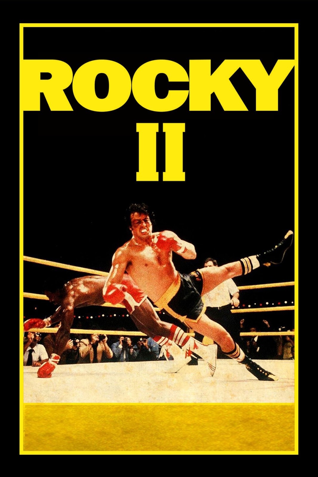 1979 Rocky II Movie Poster 11X17 Rocky Balboa Italian Stallion Apollo Creed 🥊🍿