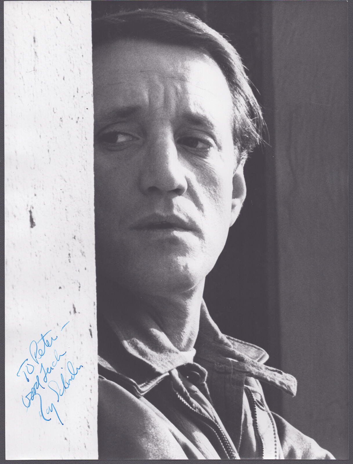 ROY SCHEIDER – AUTOGRAPHED INSCRIBED PHOTOGRAPH