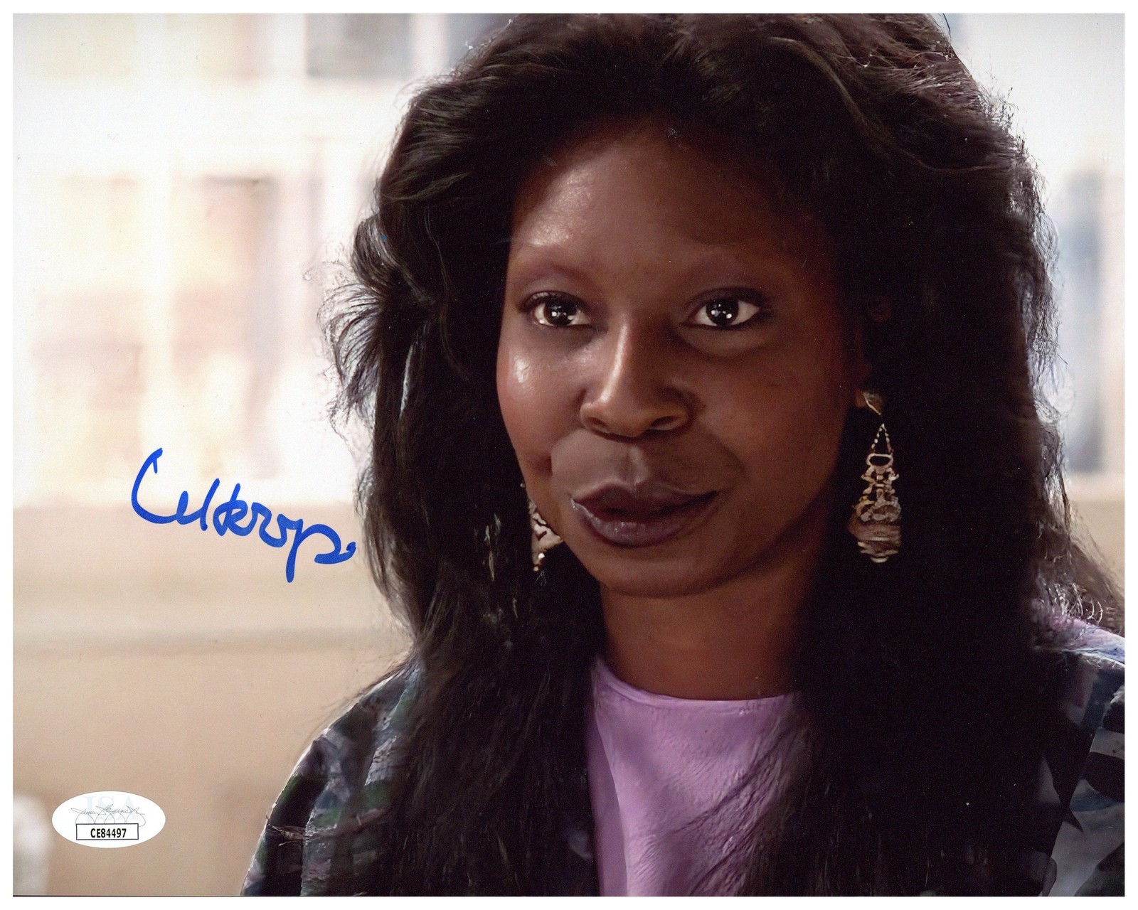 Whoopi Goldberg Signed 8×10 Photo Ghost Autographed JSA COA #1