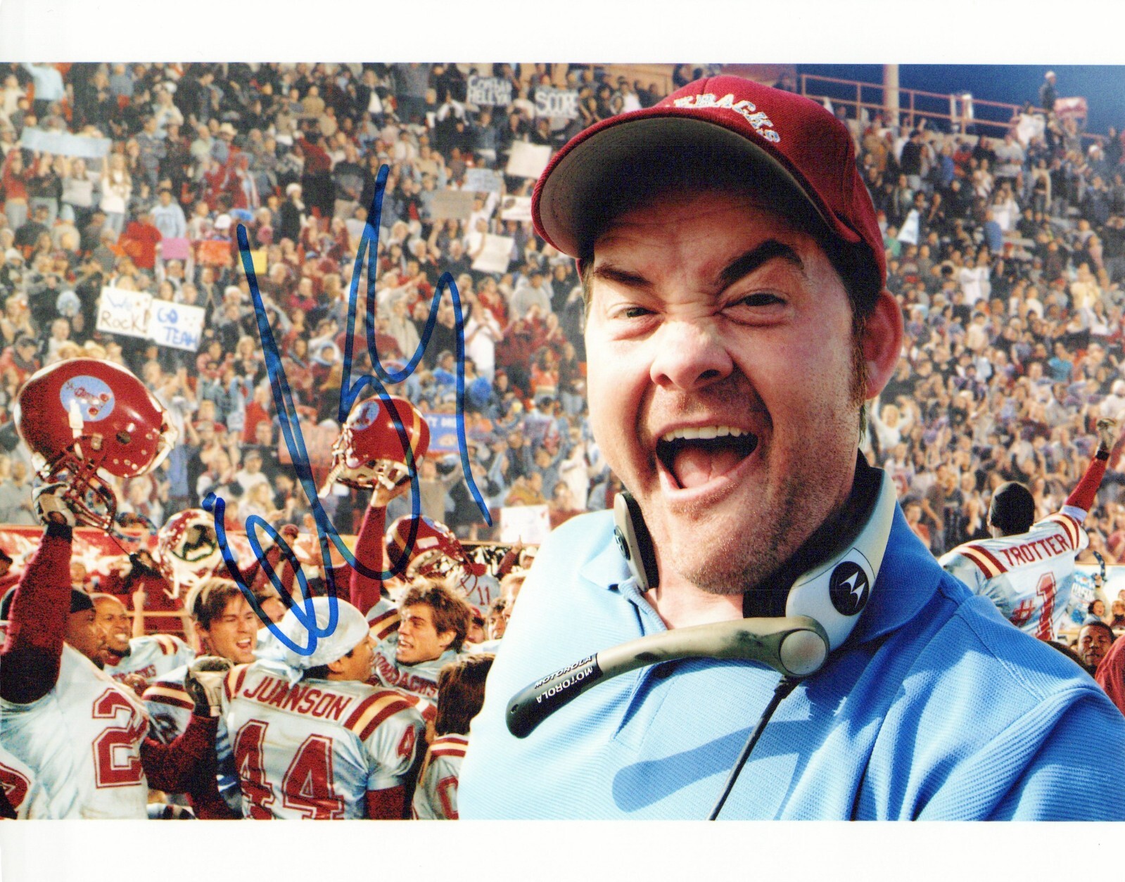 David Koechner The Comebacks autographed photo signed 8×10 #5 Lambeau Fields