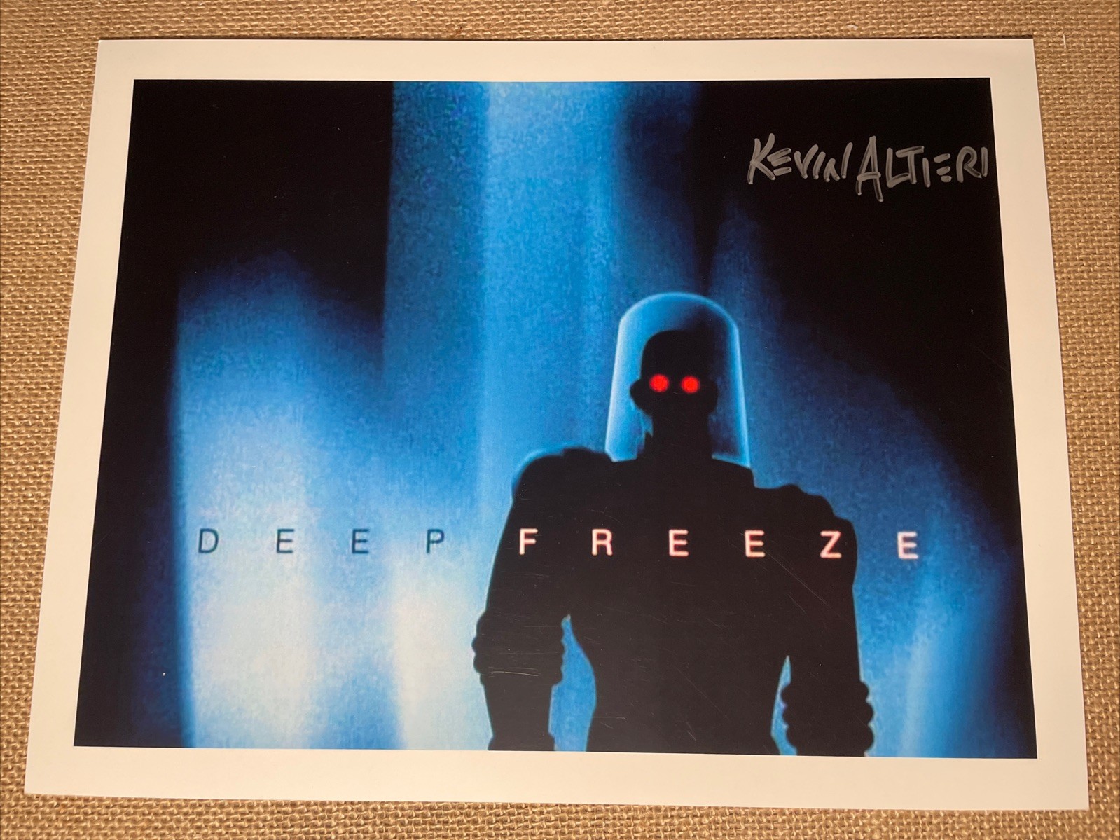 KEVIN ALTERI Signed Batman Animated Series photo Picture Autograph Dc Comics P1