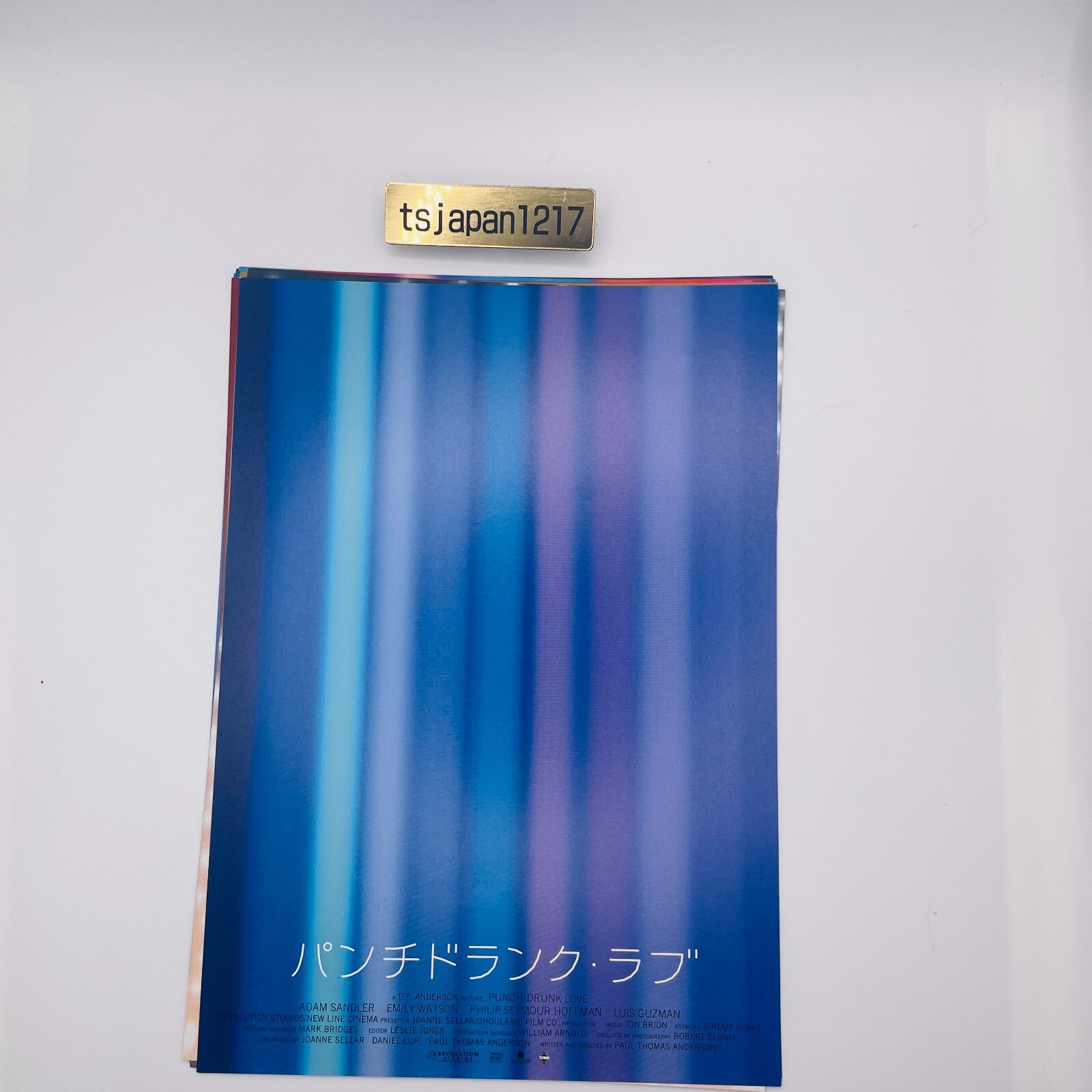 Punch Drunk Love 2002 Chirashi Movie posters flyers B5 set of 9 Adam Sandler