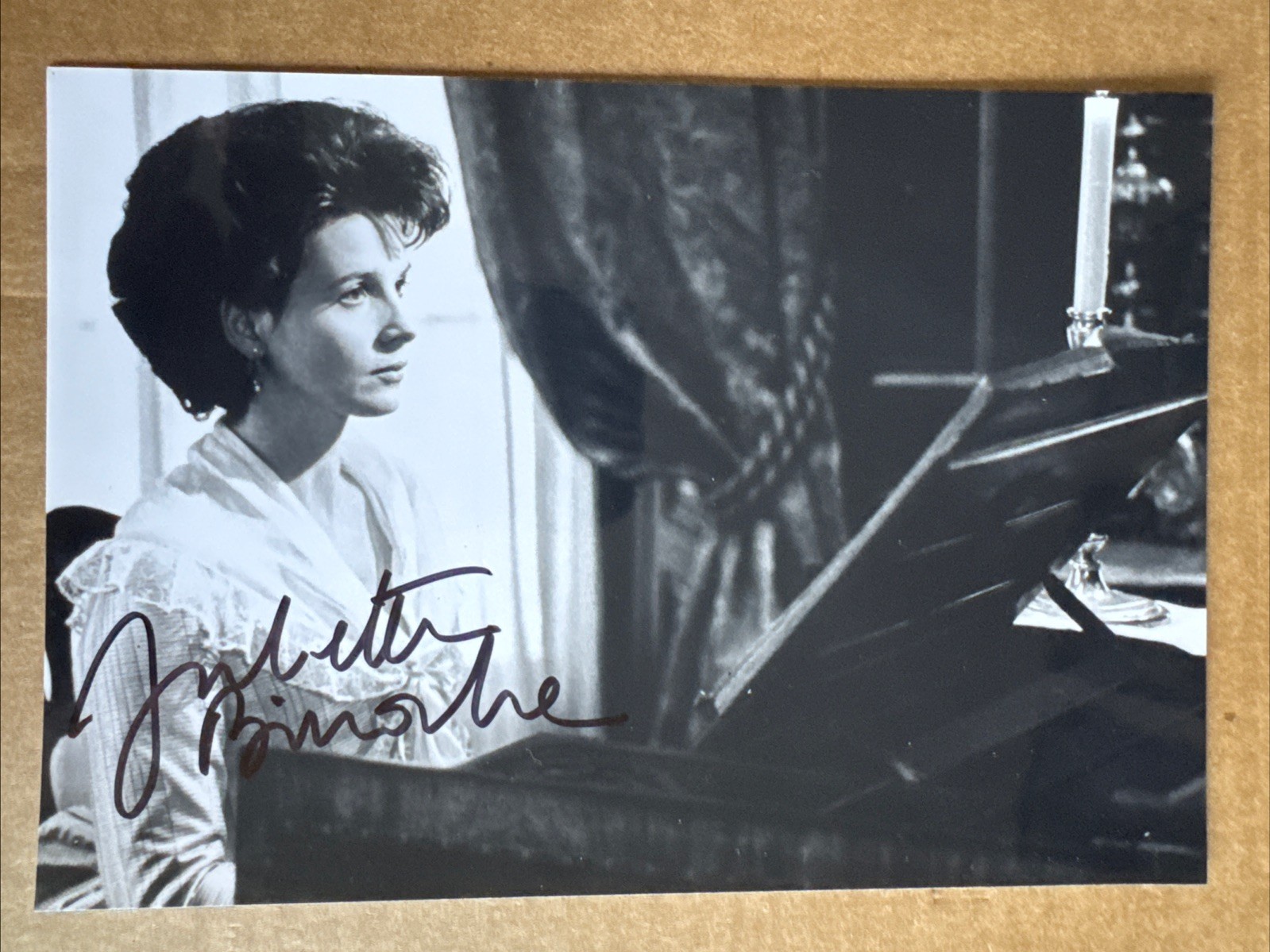 Actress Juliette Binoche Signed Autographed 5×7 Photo THE ENGLISH PATIENT