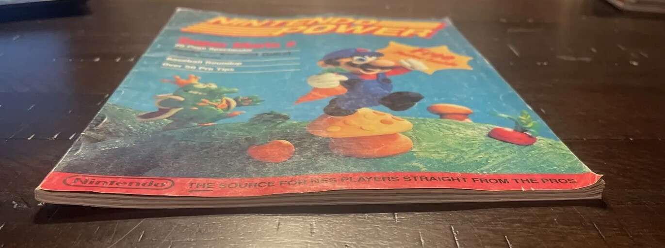 Nintendo Power Issue 1 July August 1988 Super Mario Bros 2 W POSTER & Inserts