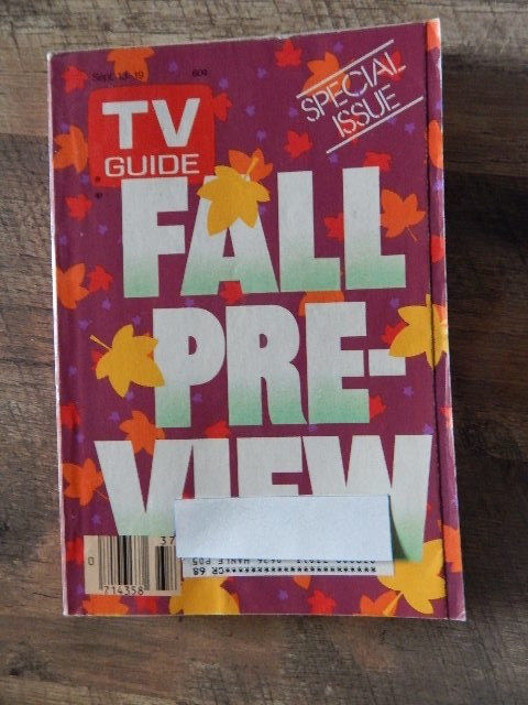 COMPLETE 1980s TV Guide Fall Preview Issues 1980-1989 LOT of 12 Magazines TOTAL!