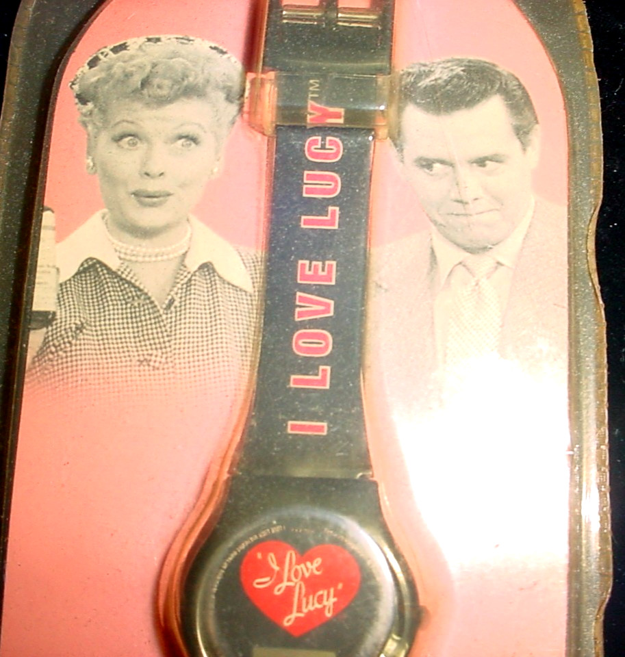 2005 Centric; CBS Broadcasting Inc- “I Love Lucy” Digital Watch-Still On Card