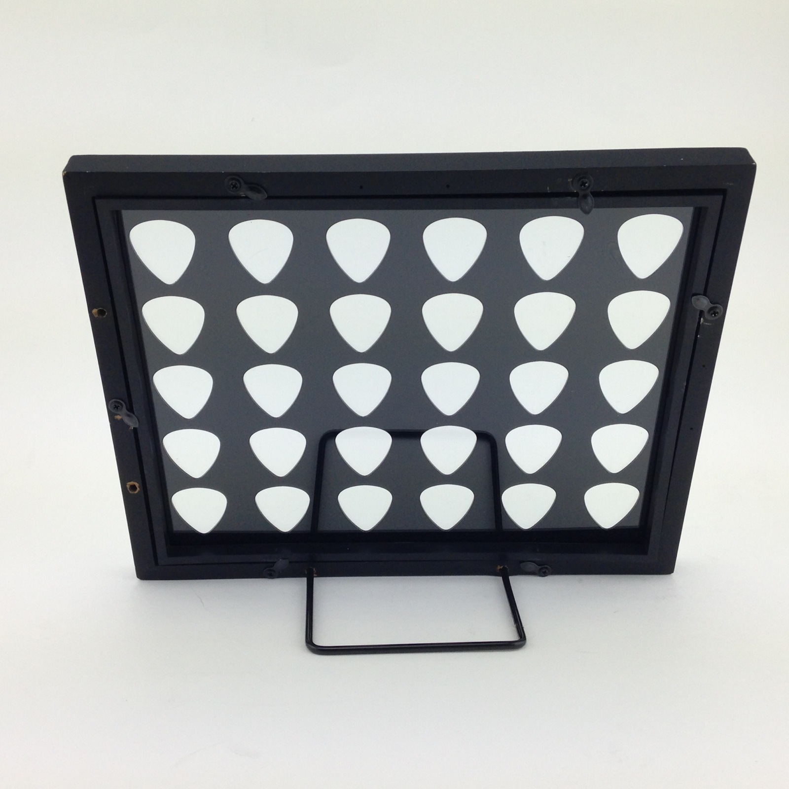 PLECTRUM SPECTRUM™ 8″ x 10″ Guitar Pick Display – BLACK 30 – FRAME INCLUDED