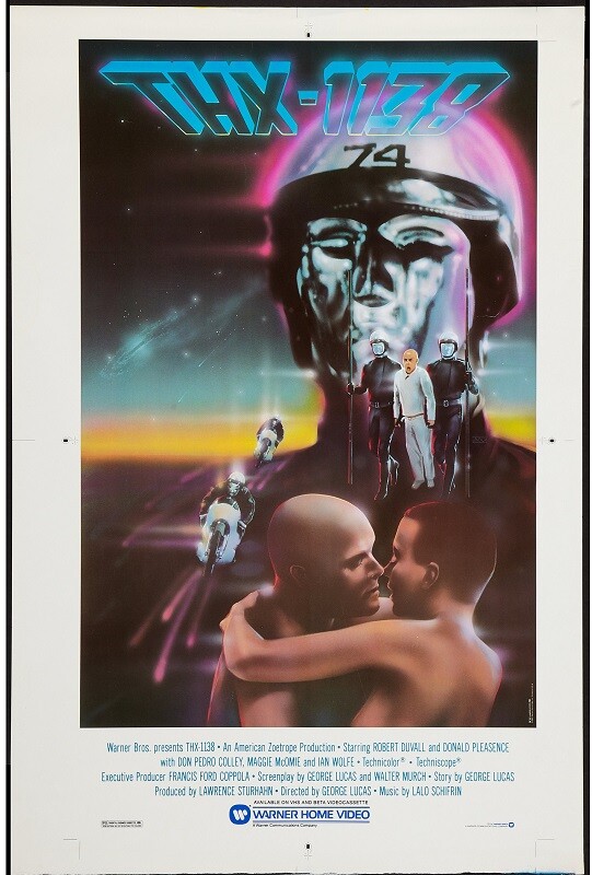 THX-1138 Movie Poster – Robert Duvall George Lucas *Hollywood Posters*