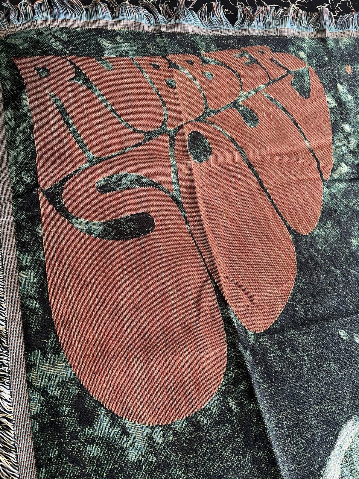 Rubber Soul Cotton Beatles Throw