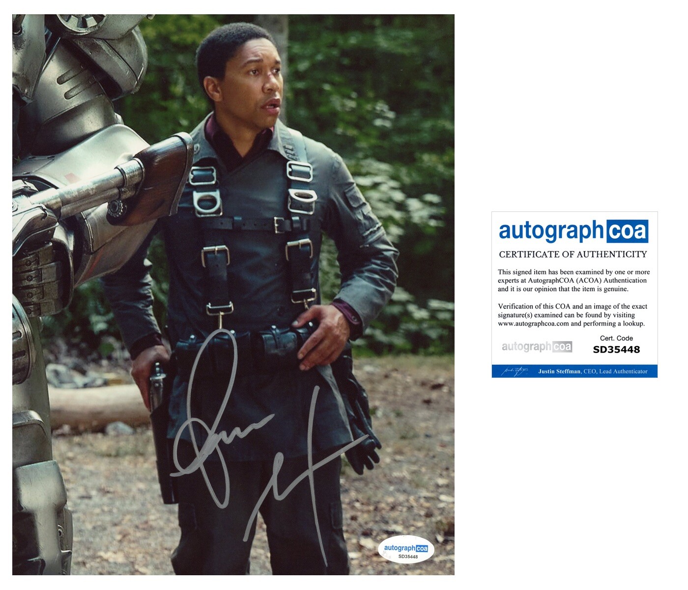 Aaron Moten ‘Fallout’ Signed 8×10 Photo TV Show ‘Maximus’ ACOA Amazon PROOF