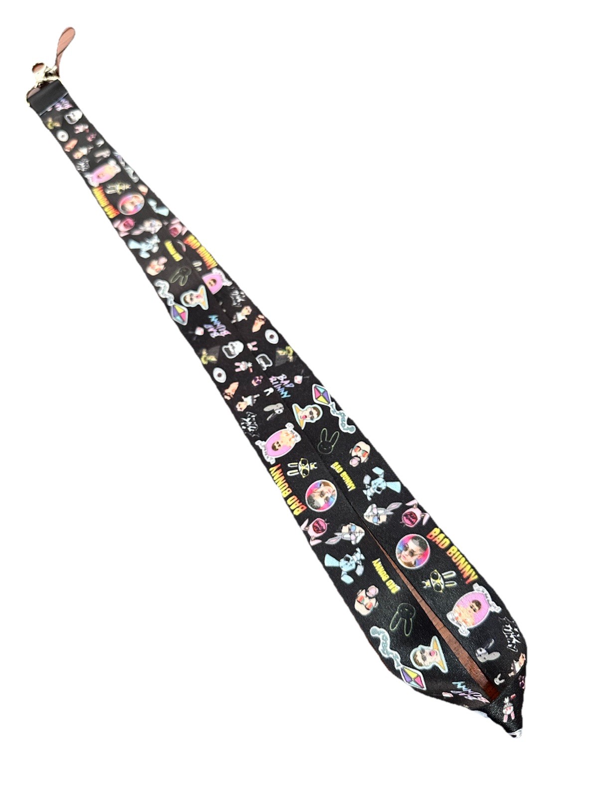 Bad Bunny 19” Lanyard Concert Music Festival Merch Rap