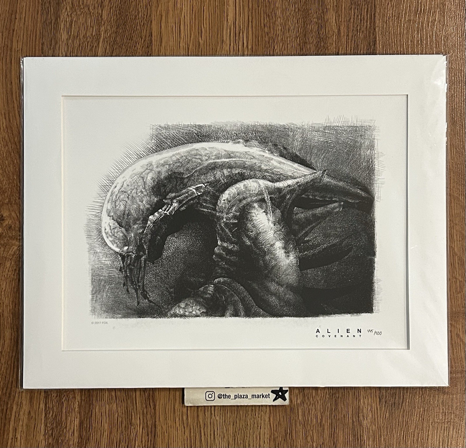 Alien Covenant SDCC Exclusive Limited Edition Art Print #445/500 Rare