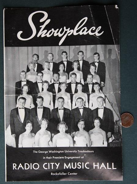 1960 New York City Radio City Music Hall Program Dirk Bogarde & Capucine Movie +
