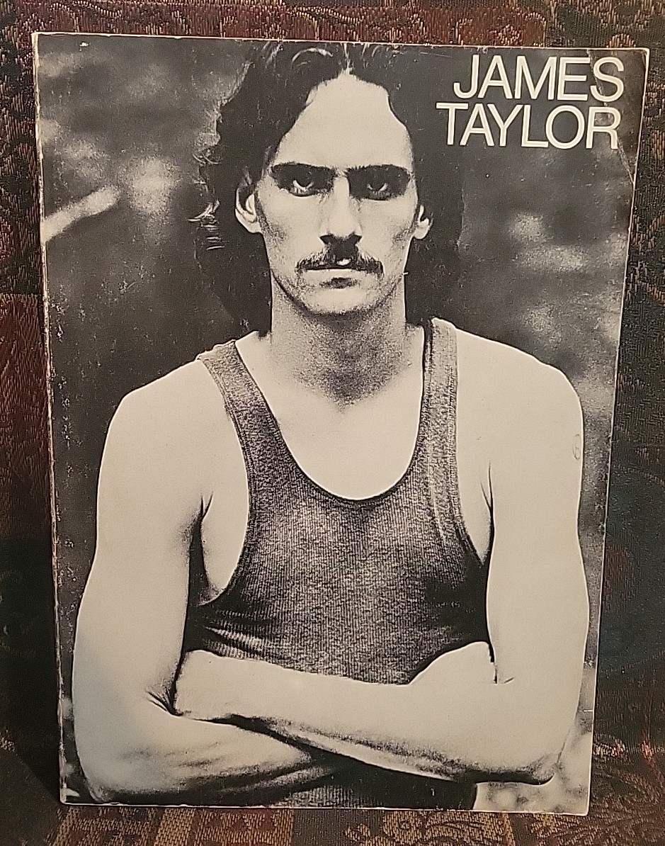 Vintage 1970 James Taylor Songbook Big 3 Music Corp Sheet Music Lyrics Rock Pop
