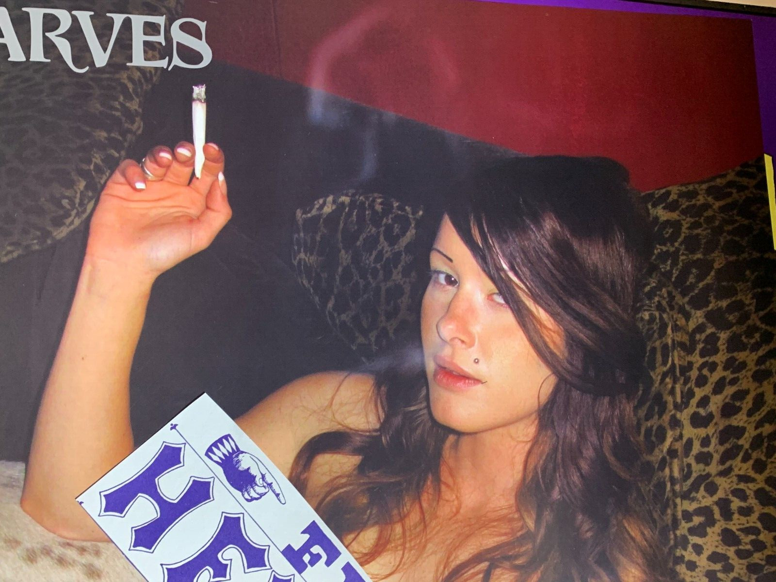 DWARVES VINTAGE 2011 PUNK ROCK STORE PROMO POSTER -NICE! 18.5 x 24