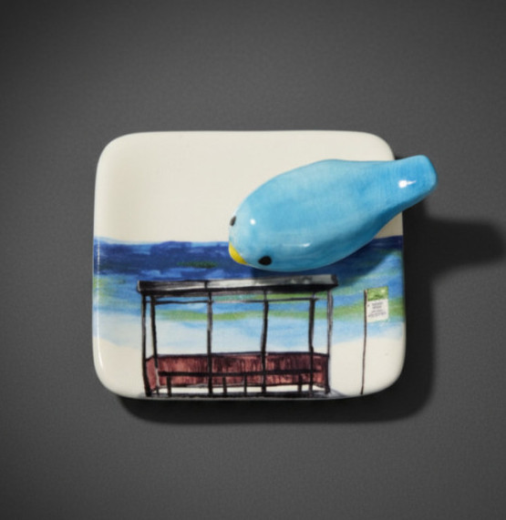 BTS Spring Day Music Box Handmade Orgel Jumunjin Beach Bus Stop