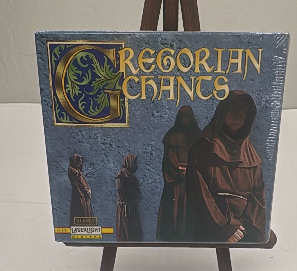 Gregorian Chants 3 CD Box Set Laserlight Digital Lost In Meditation Sealed