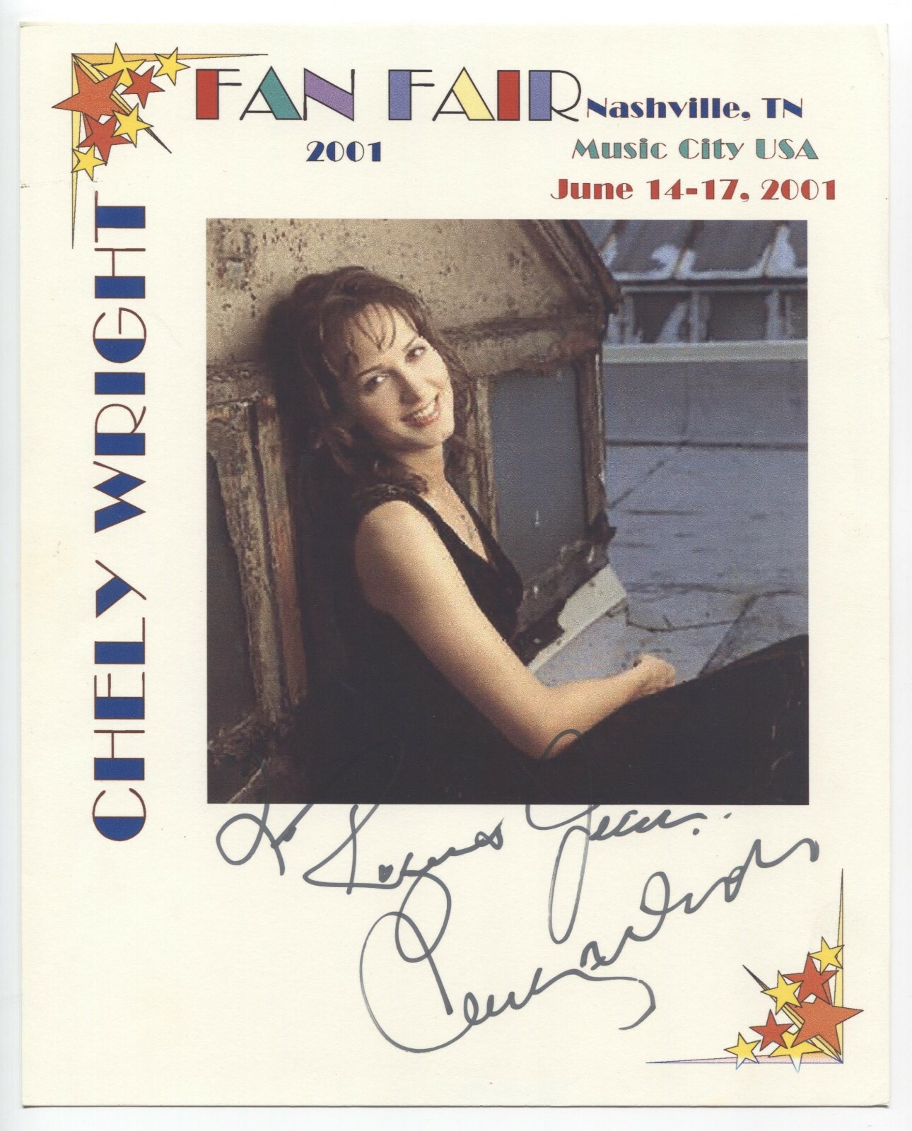 Chely Wright Signed 8×10 Inch Photo Autographed Signature Country Music Singer