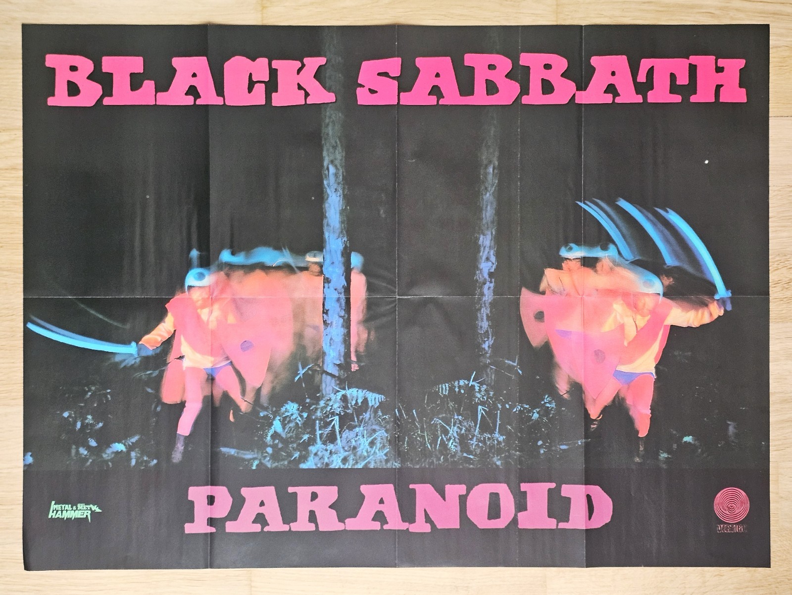 BLACK SABBATH – HUGE poster 2023 – 29 ½ x 21 ½ in. (75 x 55 cm) – MINT CONDITION