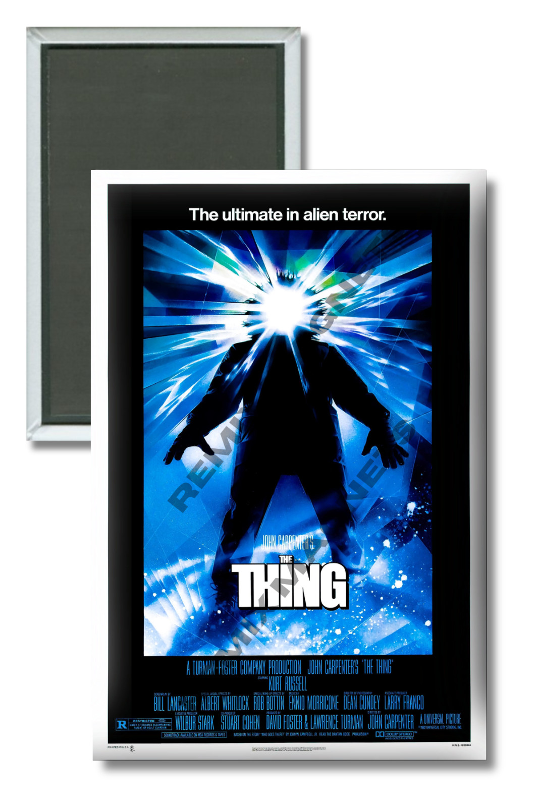The Thing (1982) Movie Poster 2″ x 3″ Refrigerator Magnet