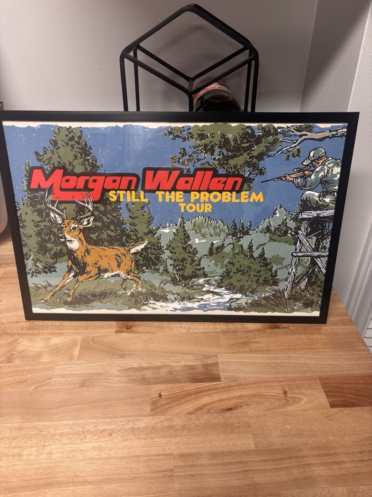 Morgan Wallen 11×17 Inch VIP Poster Framed. I’m The Problem Tour 2026