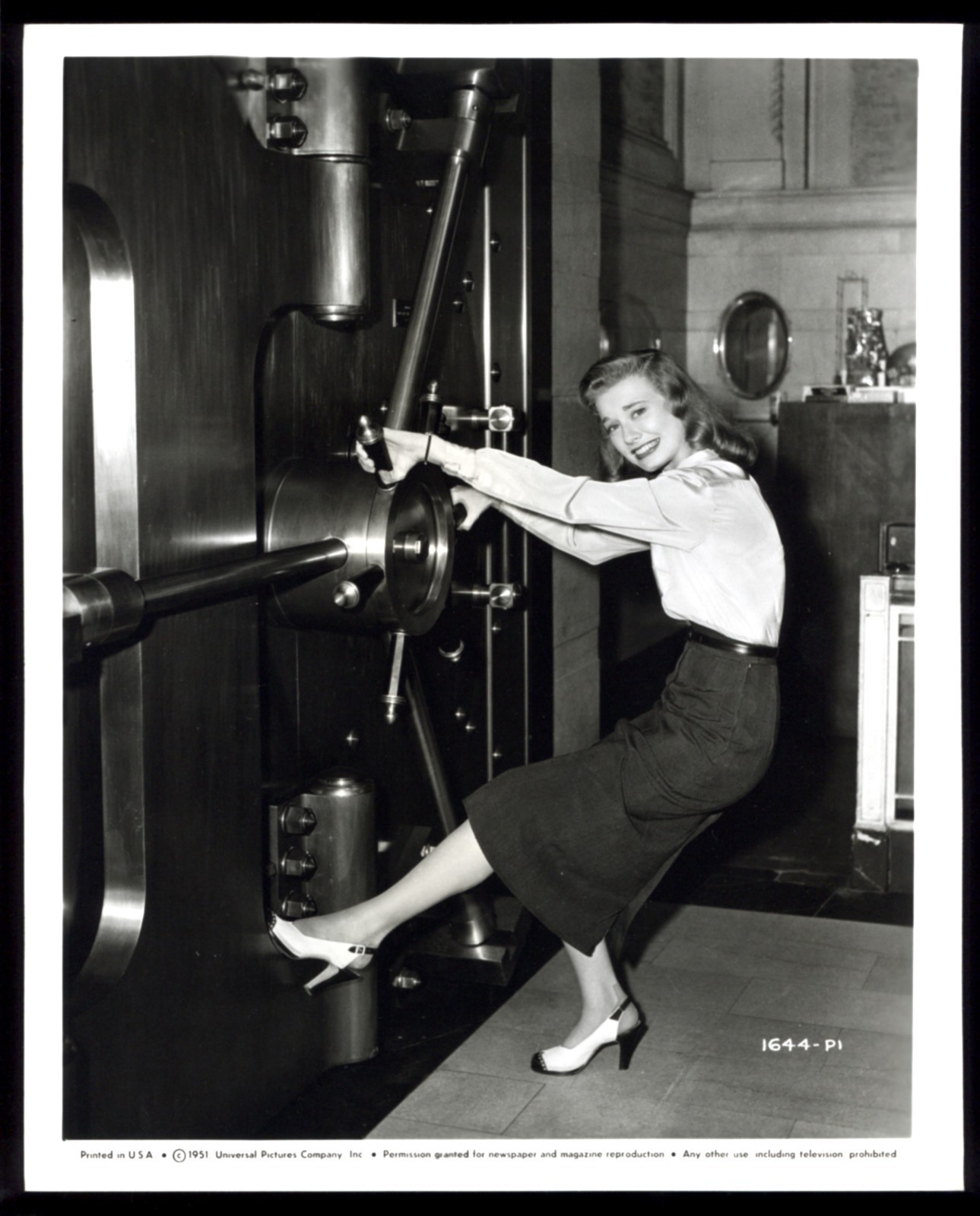 Vintage ACTRESS ANN BLYTH Studio Photo 1950s KATIE DID IT Film FREE SHIPPING