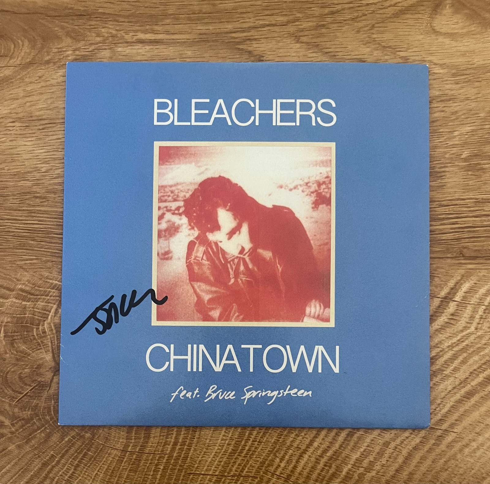 * JACK ANTONOFF * signed vinyl album * BLEACHERS * CHINA TOWN * COA *
