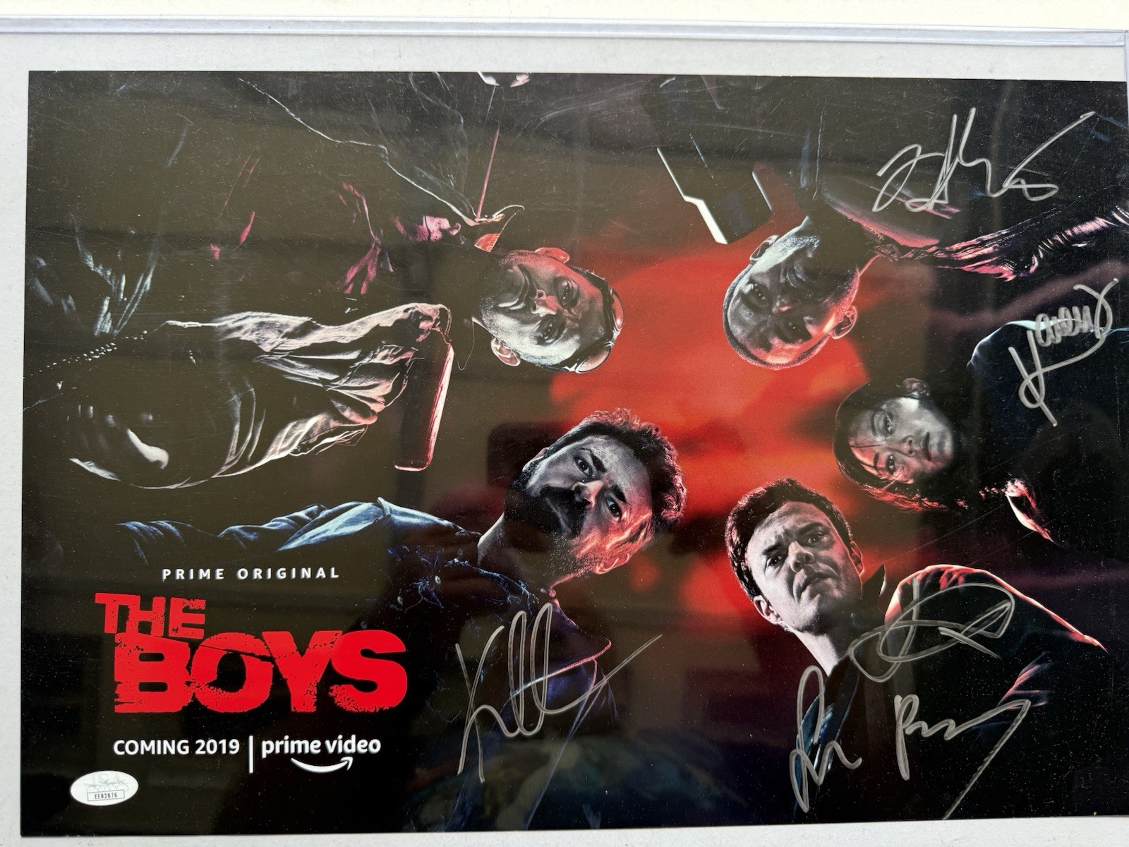 The Boys Premier Signed 11×17 Poster NYCC Exclusive With JSA