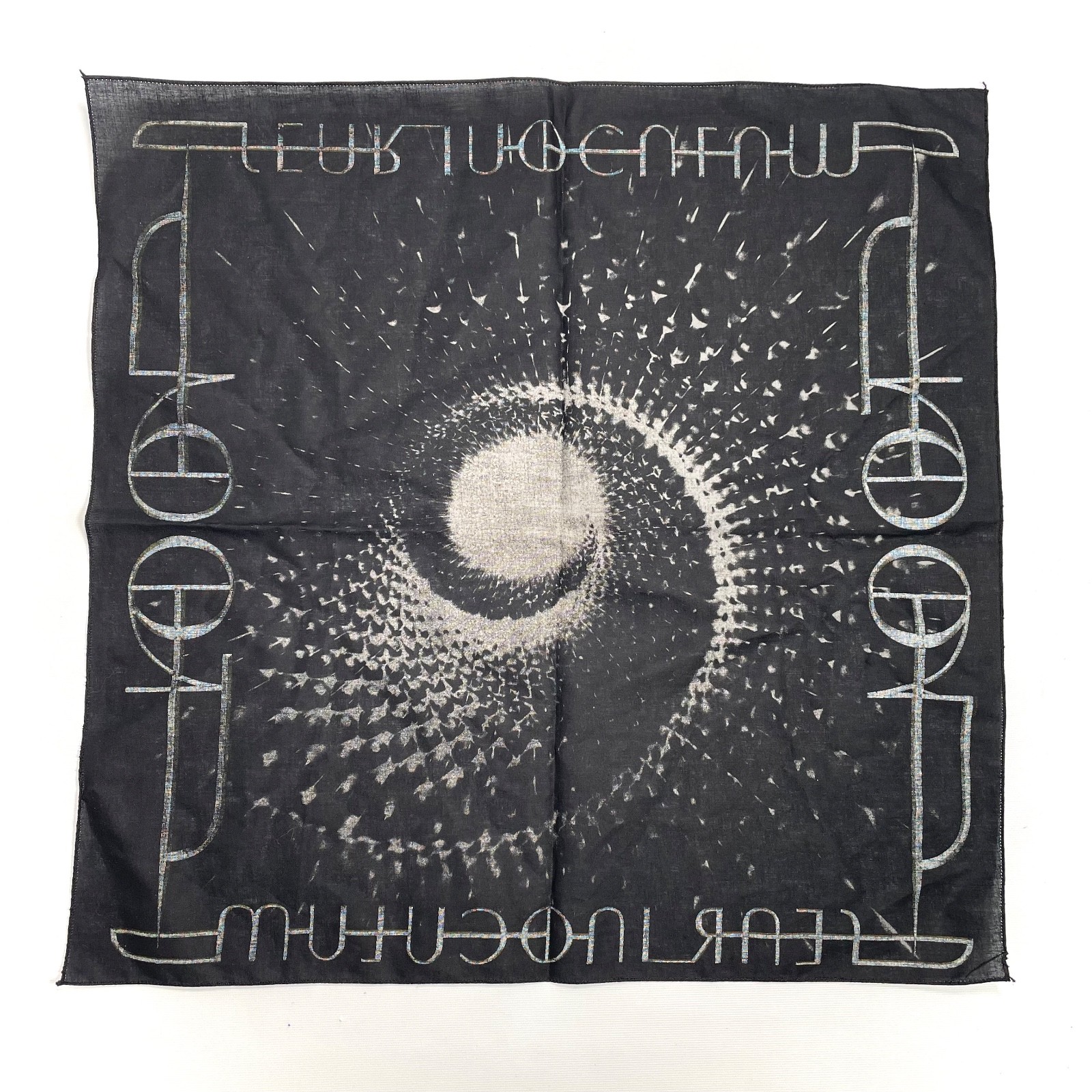 TOOL Fear Inoculum Bandanna 2022 Band Tour Exclusive art Alex Grey 21”x21”