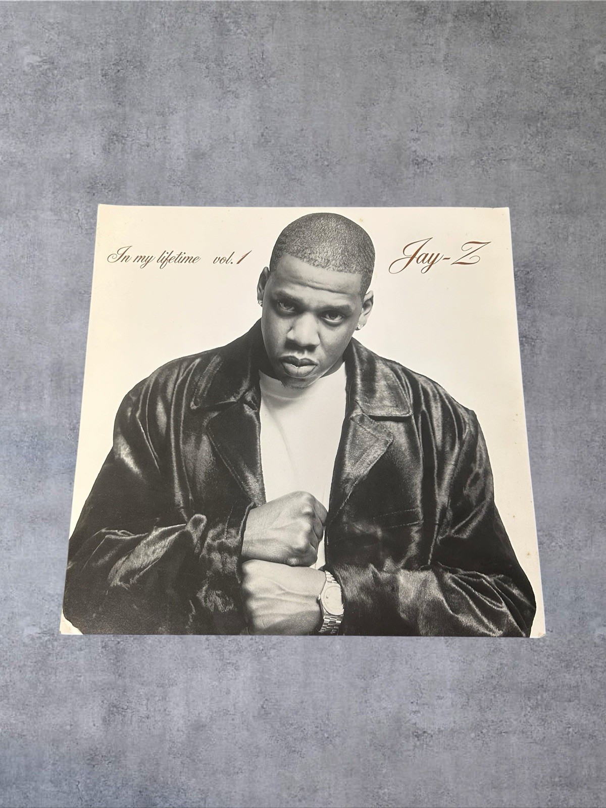 Jay-Z In My Lifetime Vol 1 1997 Roc-A-Fella Promo Poster Flat Hip Hop Rare