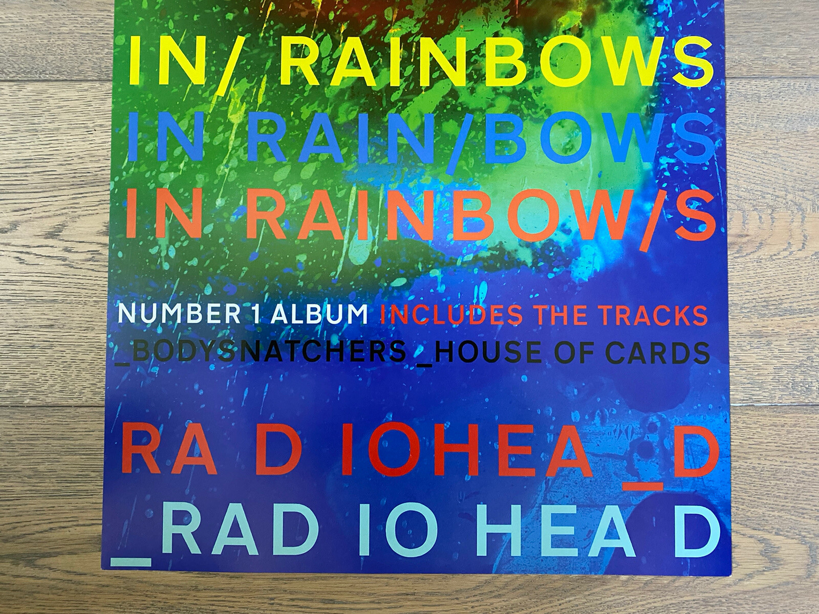 Radiohead In Rainbows Poster
