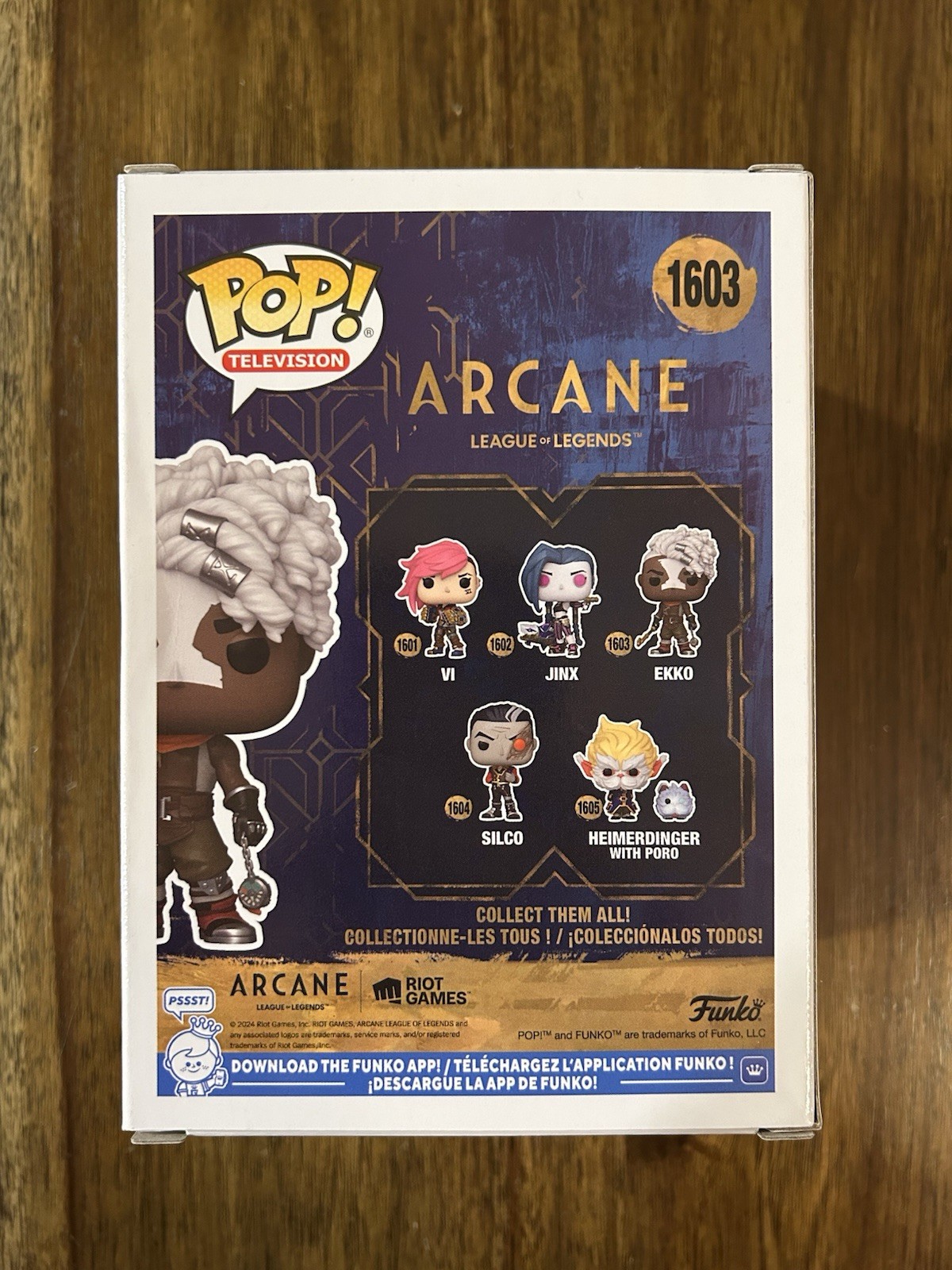 Reed Shannon ‘Arcane’ Signed ‘Ekko’ Funko Pop #1603 Beckett Certified