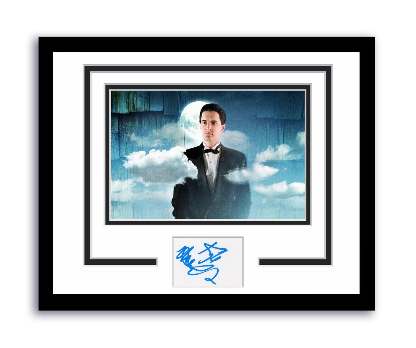 Twin Peaks Kyle MacLachlan Autograph Signed 11×14 Framed Photo David Lynch ACOA