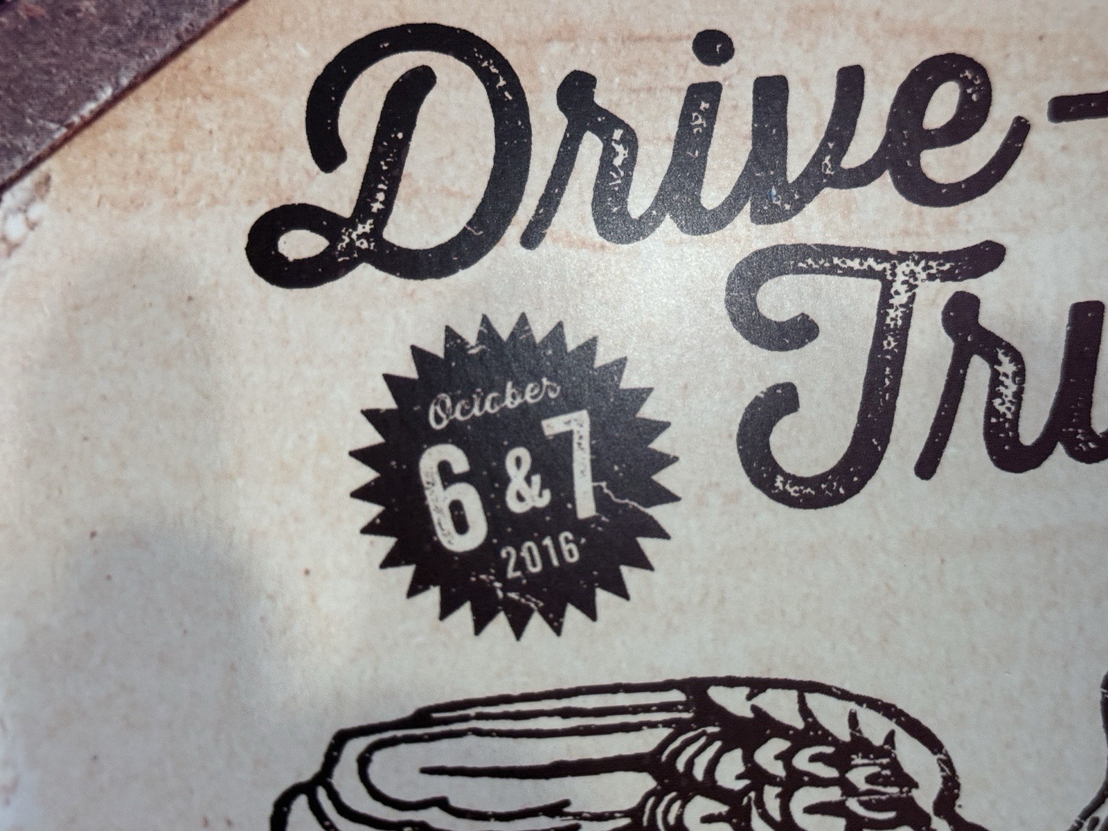 Drive-By Truckers Concert Poster 2016 The Fillmore SF F-1432 Lil Tuffy American