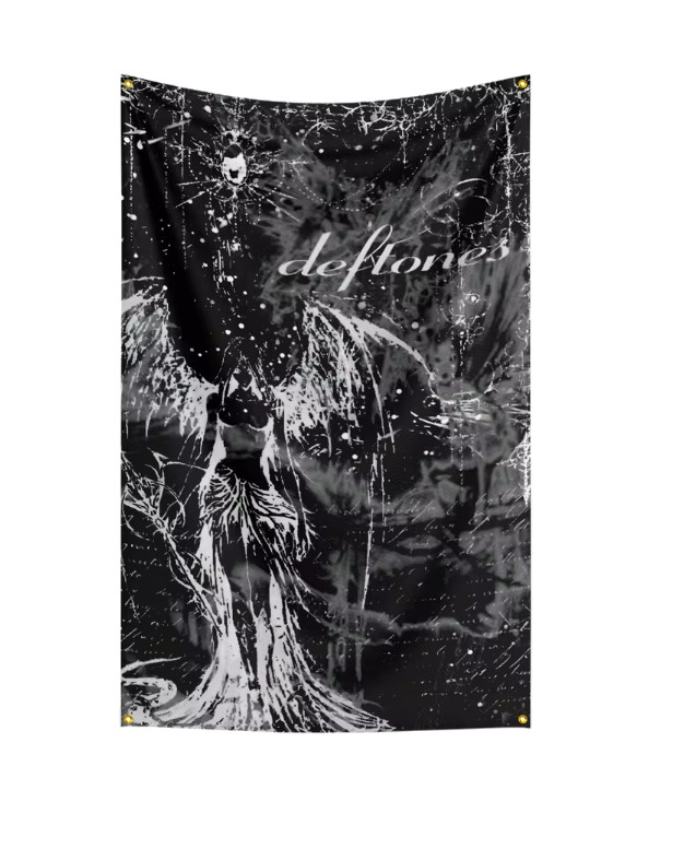 Deftones Flag 3×5 FT Deftones Banner Deftones Tapestry Hard Rock Metal Band