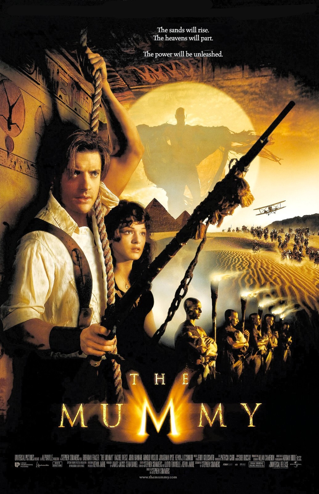 The Mummy movie poster (c) – Brendan Fraser, Rachel Weisz – 11 x 17 inches