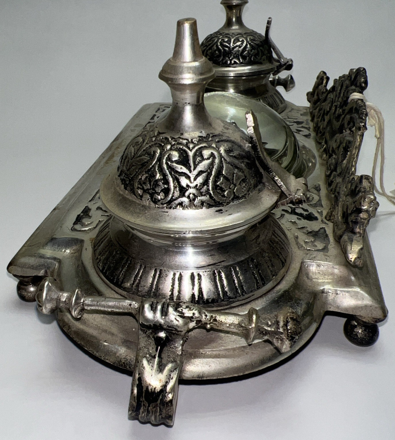 Antique Revolutionary War Style Inkwell Prop from the movie “The Patriot”