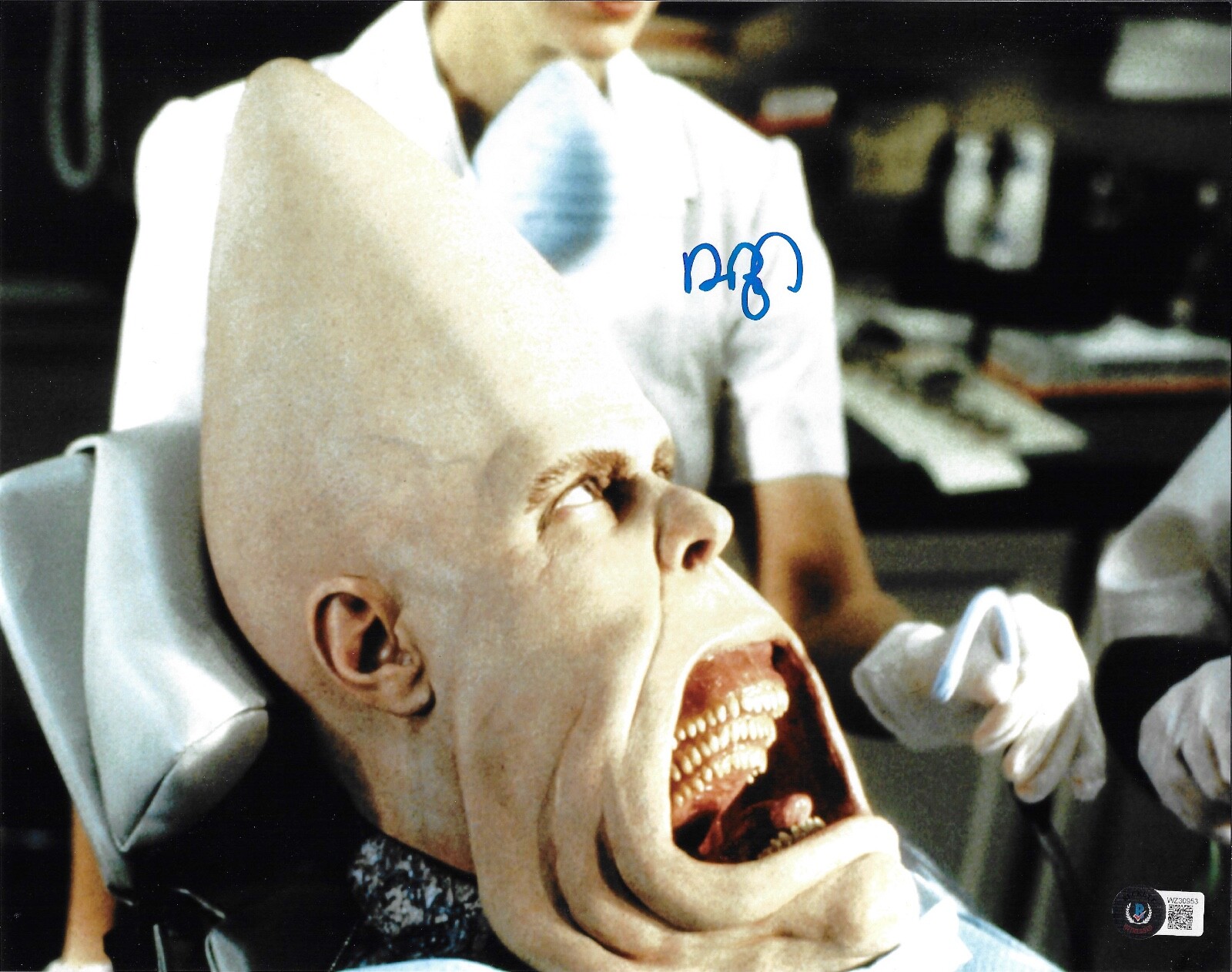 Dan Aykroyd Signed 11×14 Photo Coneheads Photo BAS Beckett Witnessed
