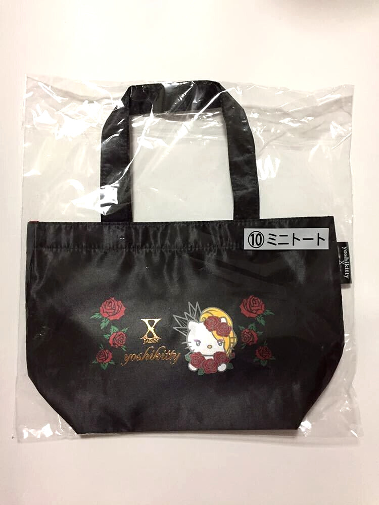 yoshikitty Mini Tote Bag X JAPAN YOSHIKI Hello Kitty Sanrio 2021 NEW FS