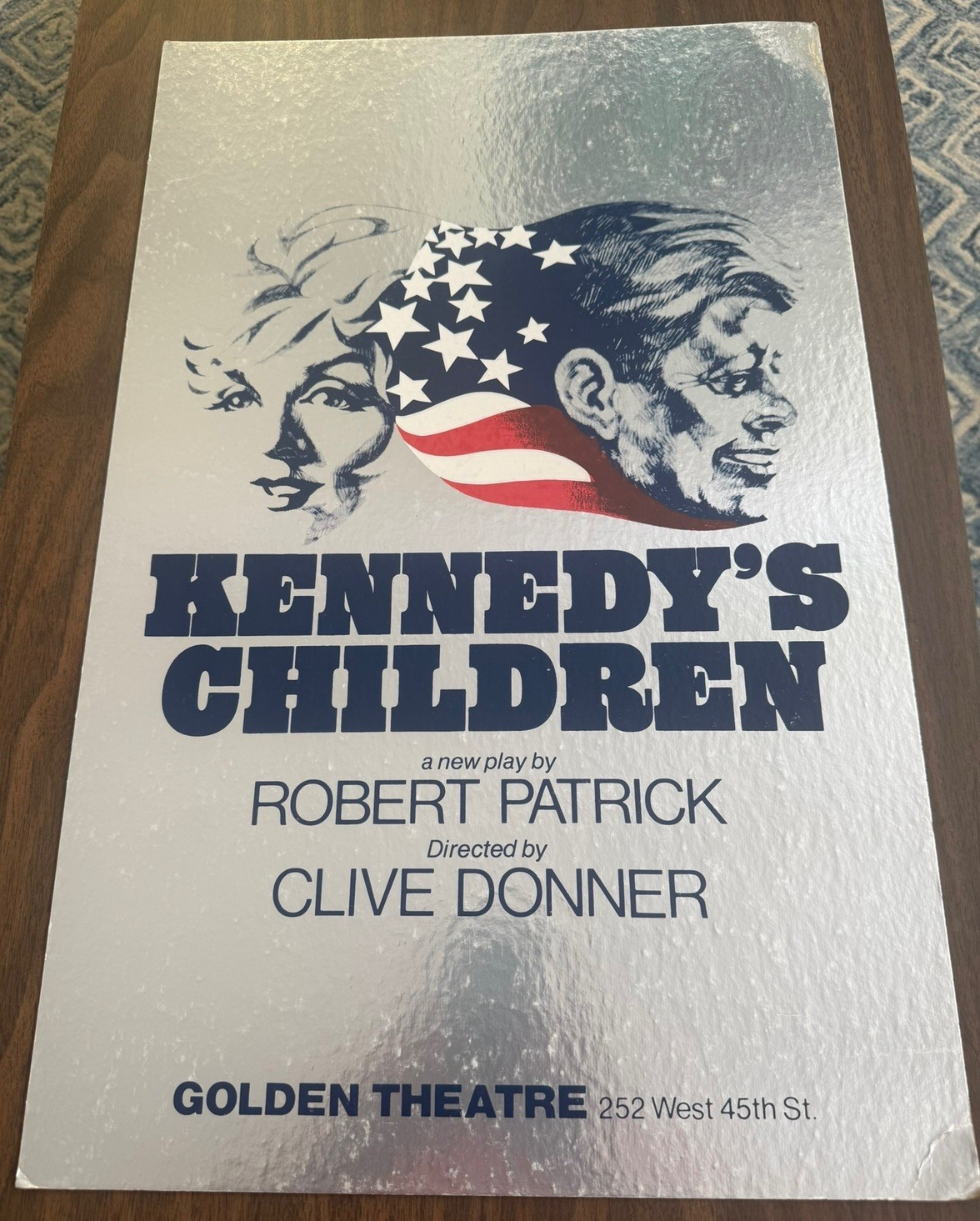 Flop Broadway Play Kennedy’s Children Window Card Poster 14×22