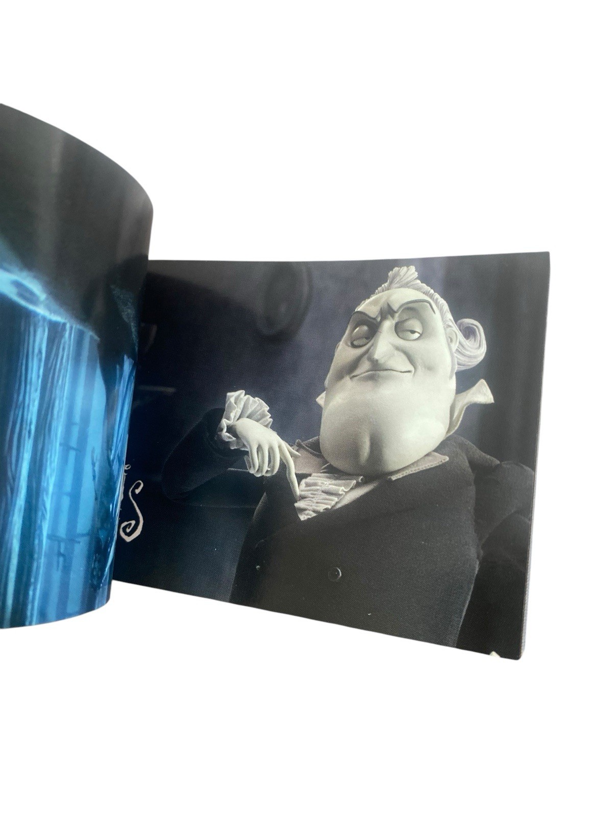 Vtg Flip Book Tim Burton Corpse Bride 2005 Movie Promo Gothic Halloween WB