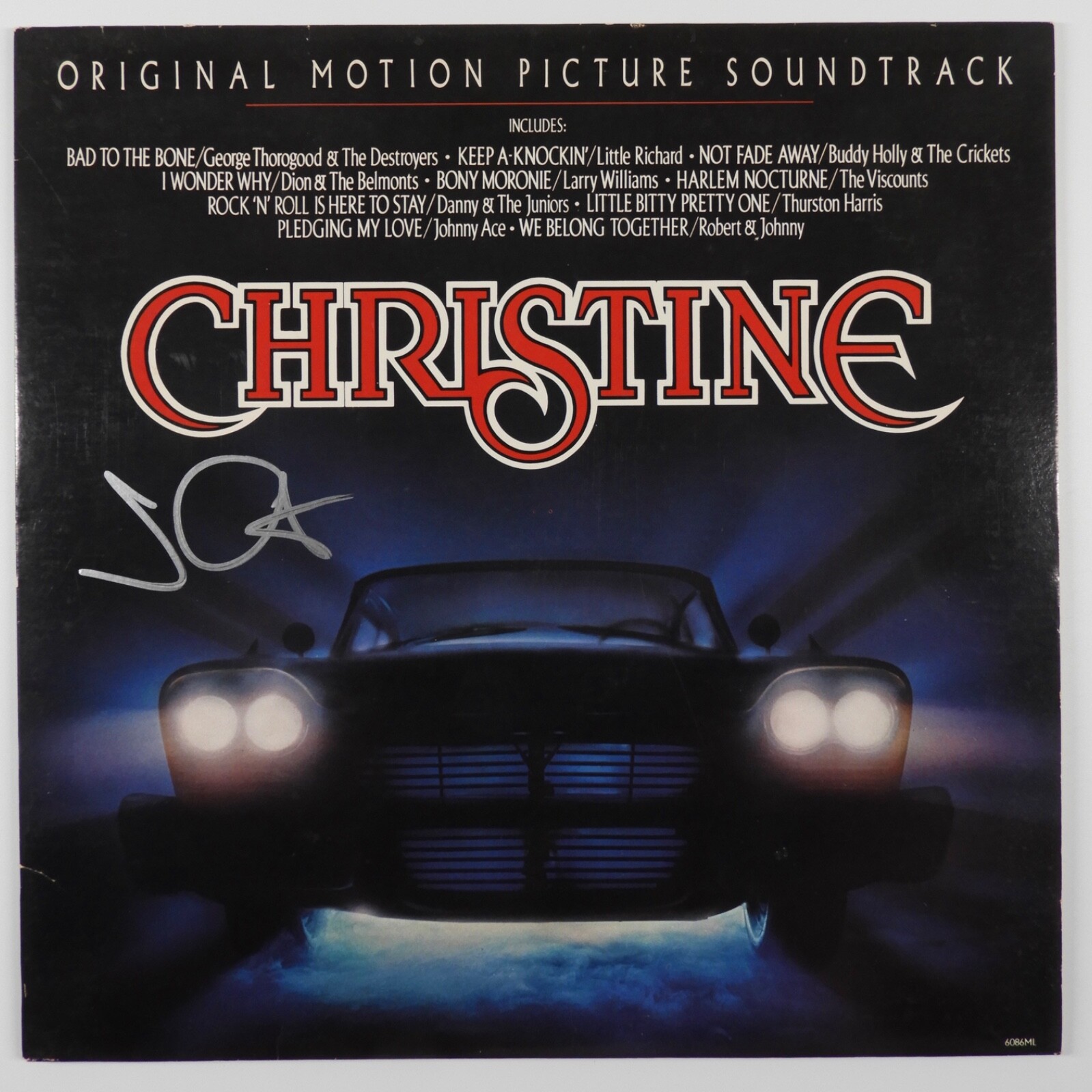 Christine John Carpenter Signed Autograph JSA Album Soundtrack Vinyl