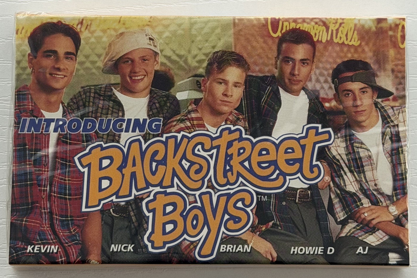 BACKSTREET BOYS Promotional Cassette Tape SEALED Jive 1995 Zomba
