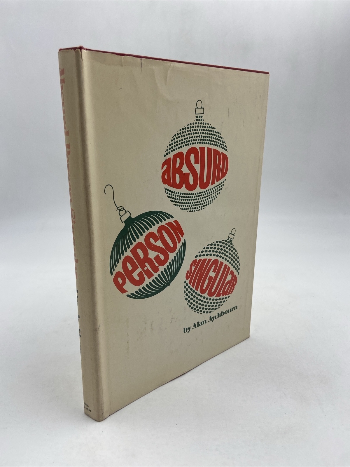 ABSURD PERSON SINGULAR Script Book Alan Ayckbourn Hardcover Book Club Edition
